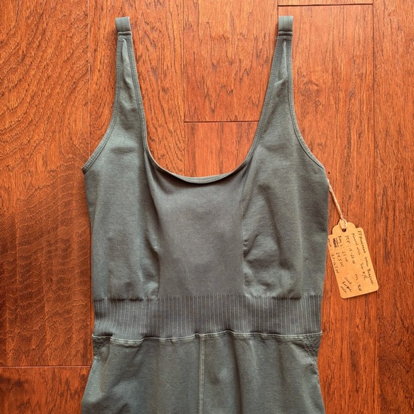 Free People Good Karma Sold Out Onesie in Shark | Size M/L - Picture 11 of 15